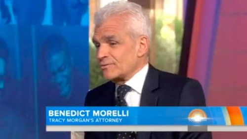 Benedict Morelli on Tracy Morgan’s Recovery – Today Show