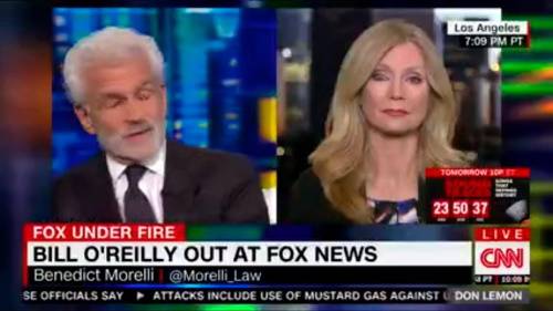 Morelli calls Bill O’Reilly “The Spin Man”