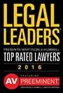 Legal Leaders: Top Rated Lawyers 2016