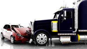 collision between car and truck
