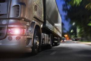 A trucker driving at night could be driving fatigued and cause an accident. Get help after a crash by calling our semi-truck accident lawyers in Clifton.