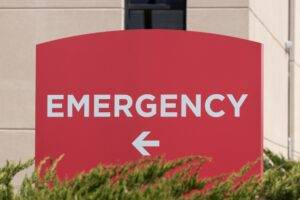 emergency room for catastrophic injury case