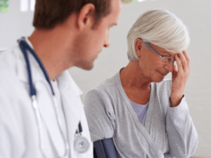 Patient Talking to doctor